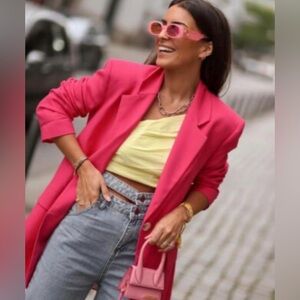 Hot Pink Blazer